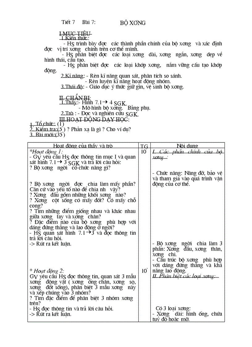 image for page Giao an sinh hoc 8 bach thi men