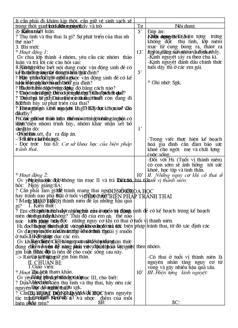 image for page Giao an sinh hoc 8 bach thi men