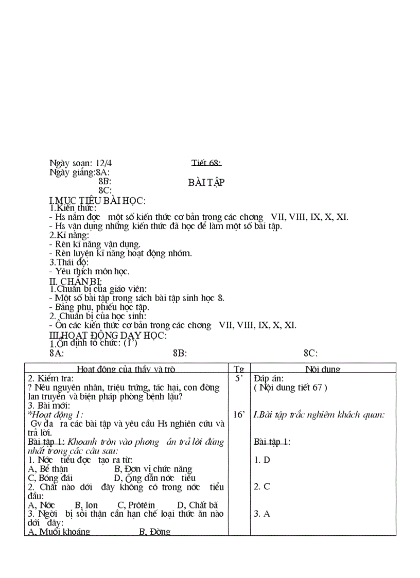 image for page Giao an sinh hoc 8 bach thi men