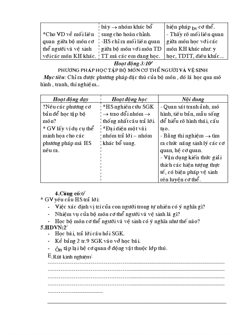 image for page Giáo án Sinh học 8 cả năm chuẩn KTKN 3 cột