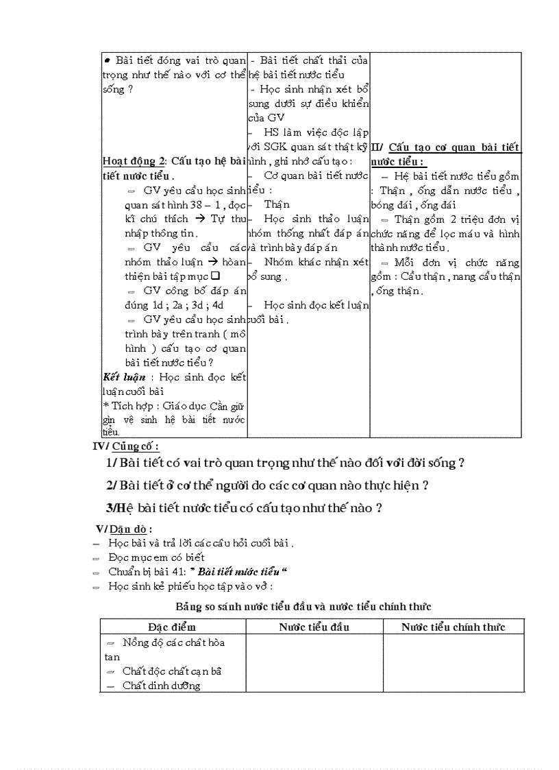 image for page Giáo án Sinh học 8 chuẩn mới 2011