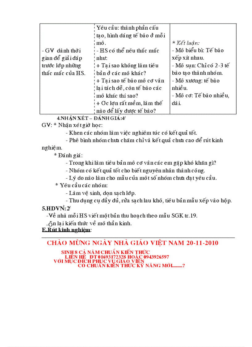 image for page Giáo án Sinh học 8 trọn bộ chuẩn kiến thức kỹ năng