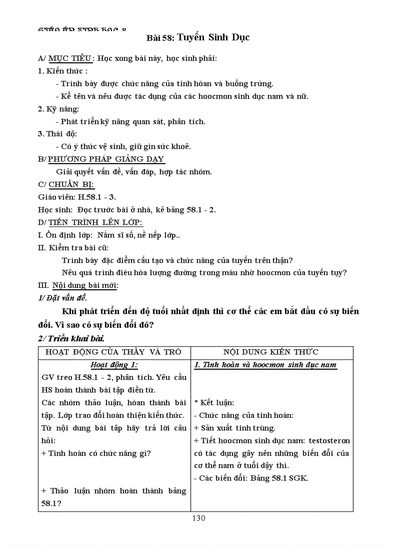 image for page Giao an sinh hoc 8