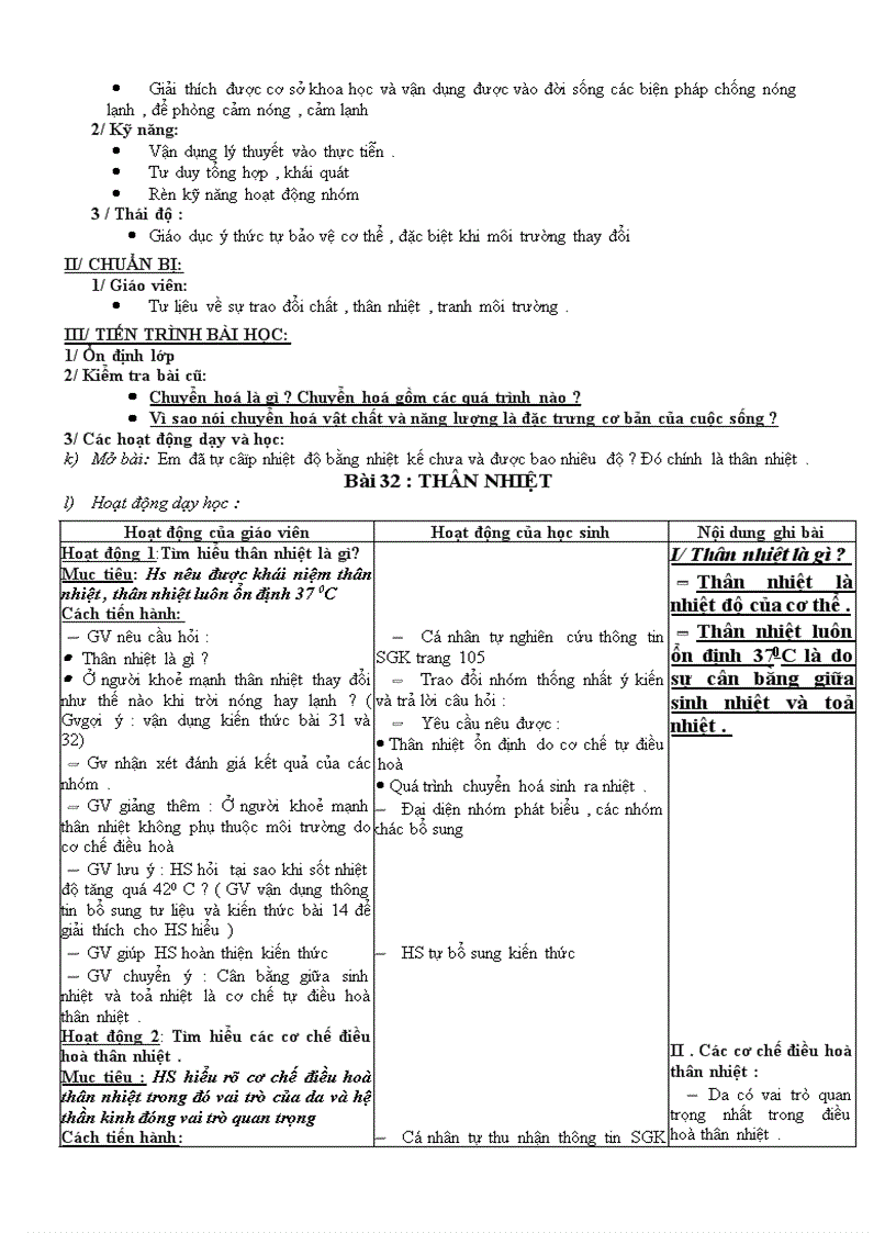 image for page Giáo án sinh học 8 toàn bộ