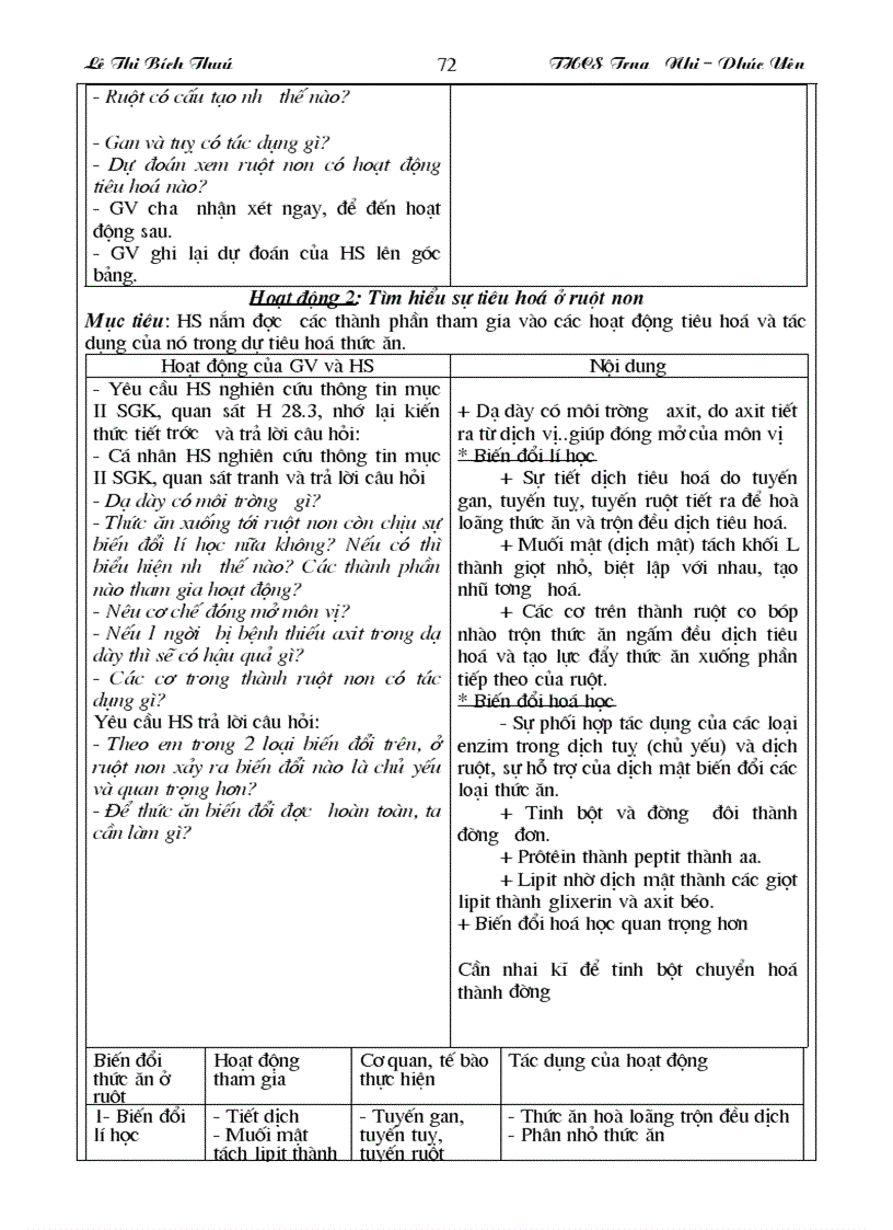 image for page Giao an sinh hoc lop 8 nam hoc 2009 2010