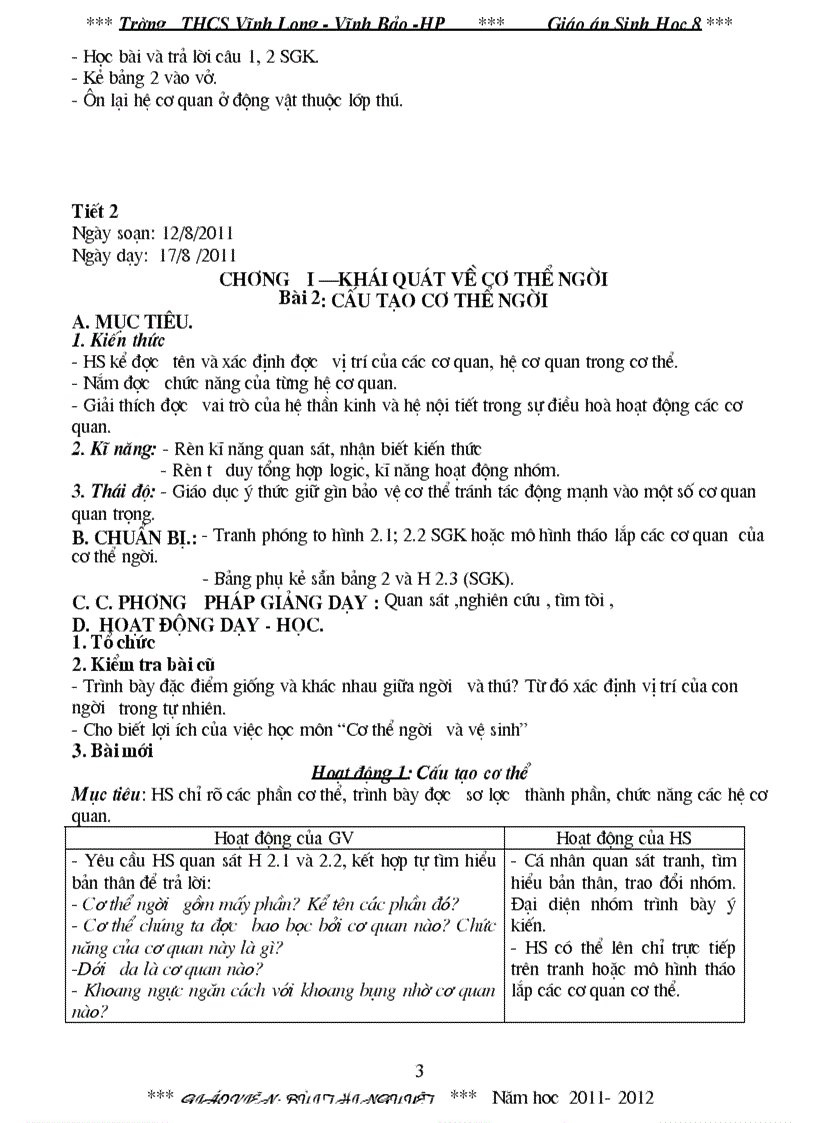 image for page Giao an sinh8 2012