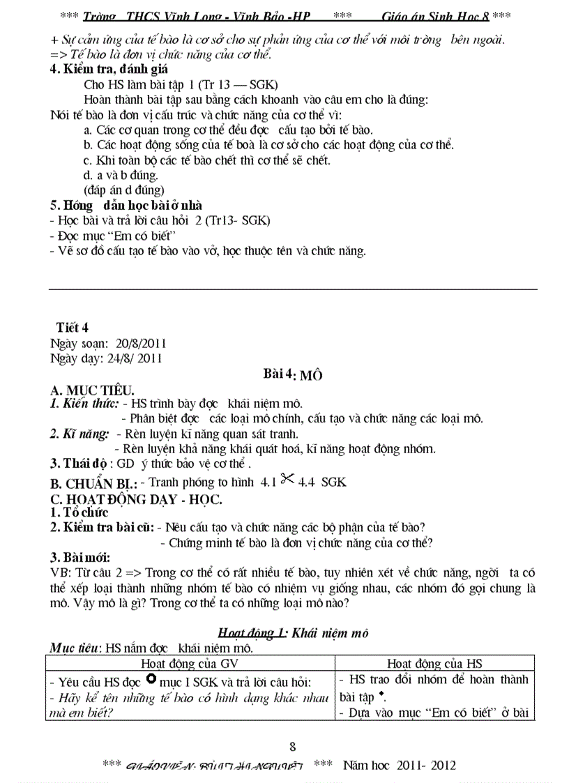 image for page Giao an sinh8 2012