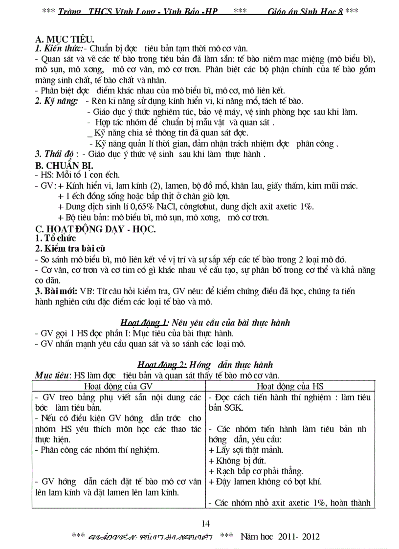 image for page Giao an sinh8 2012