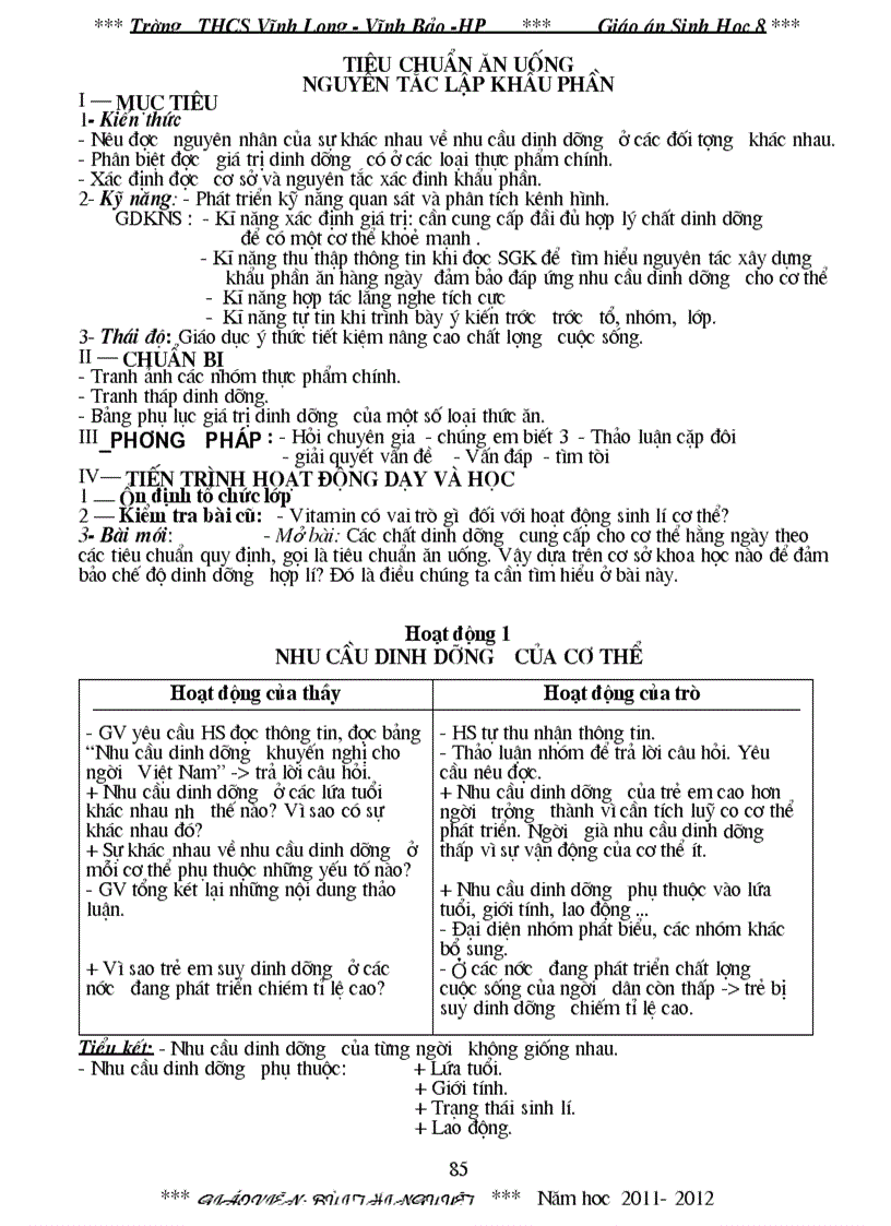 image for page Giao an sinh8 2012