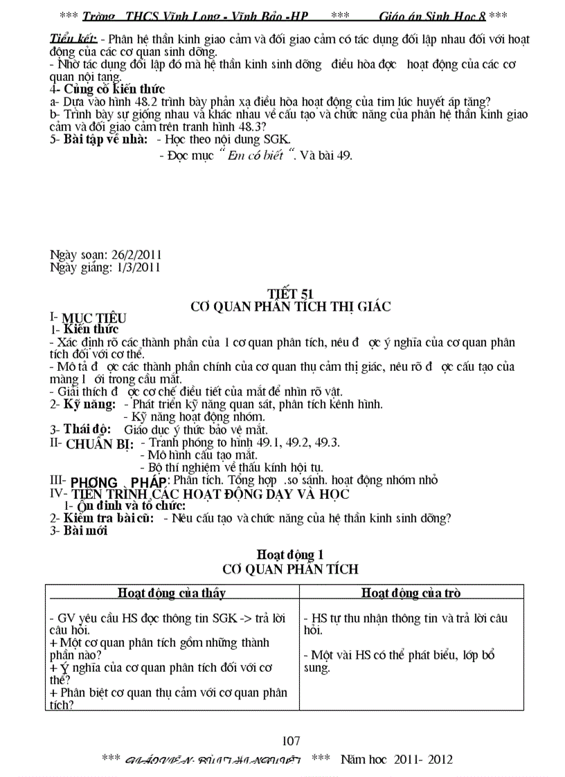 image for page Giao an sinh8 2012