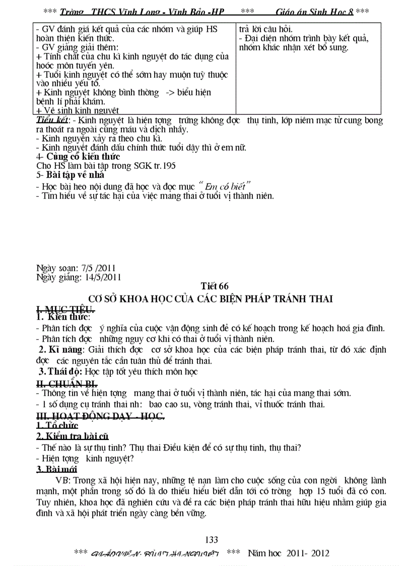 image for page Giao an sinh8 2012