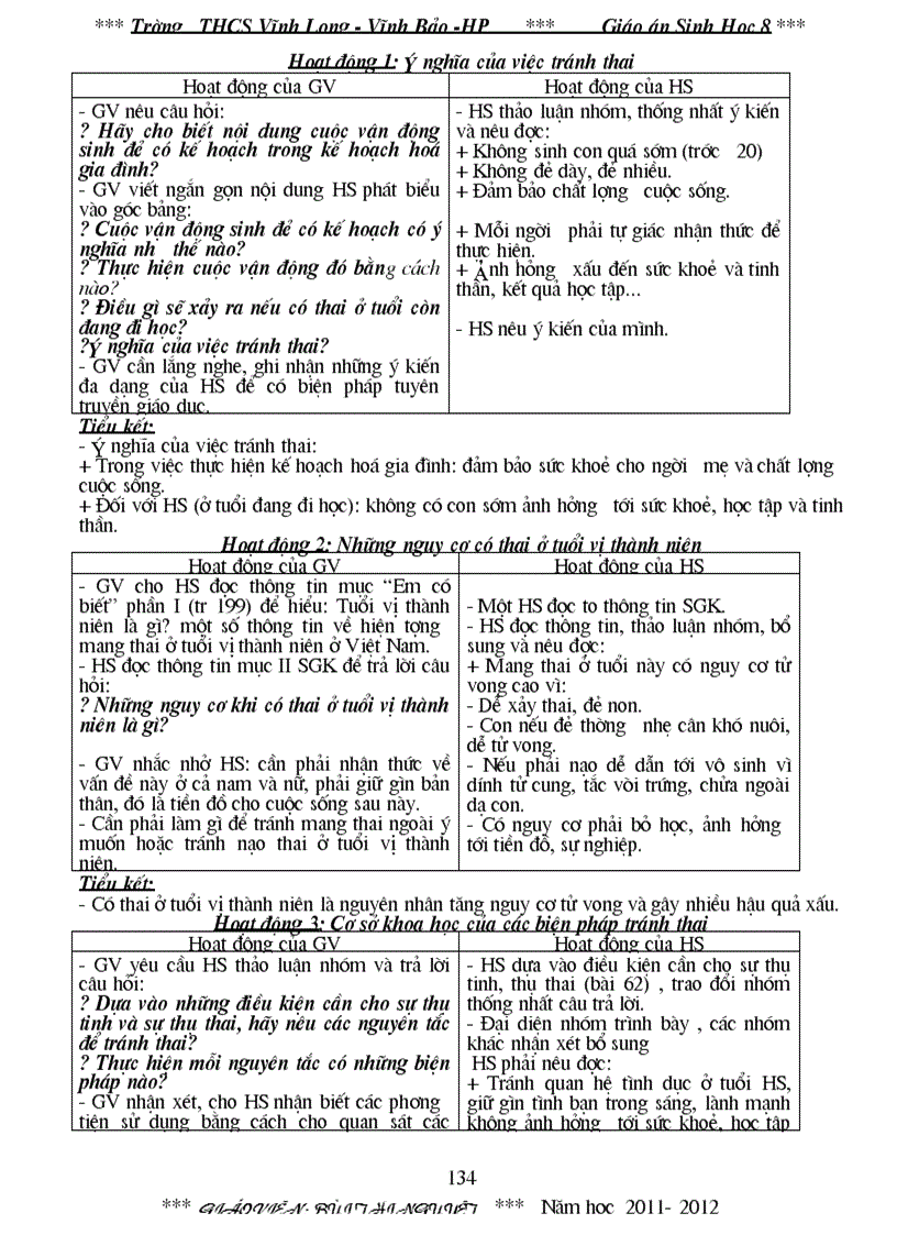 image for page Giao an sinh8 2012