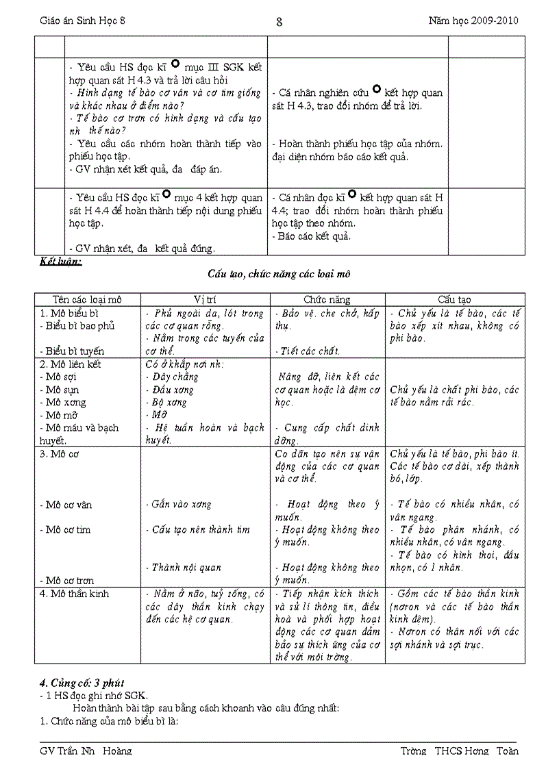 image for page Giao an sinh8 4cot