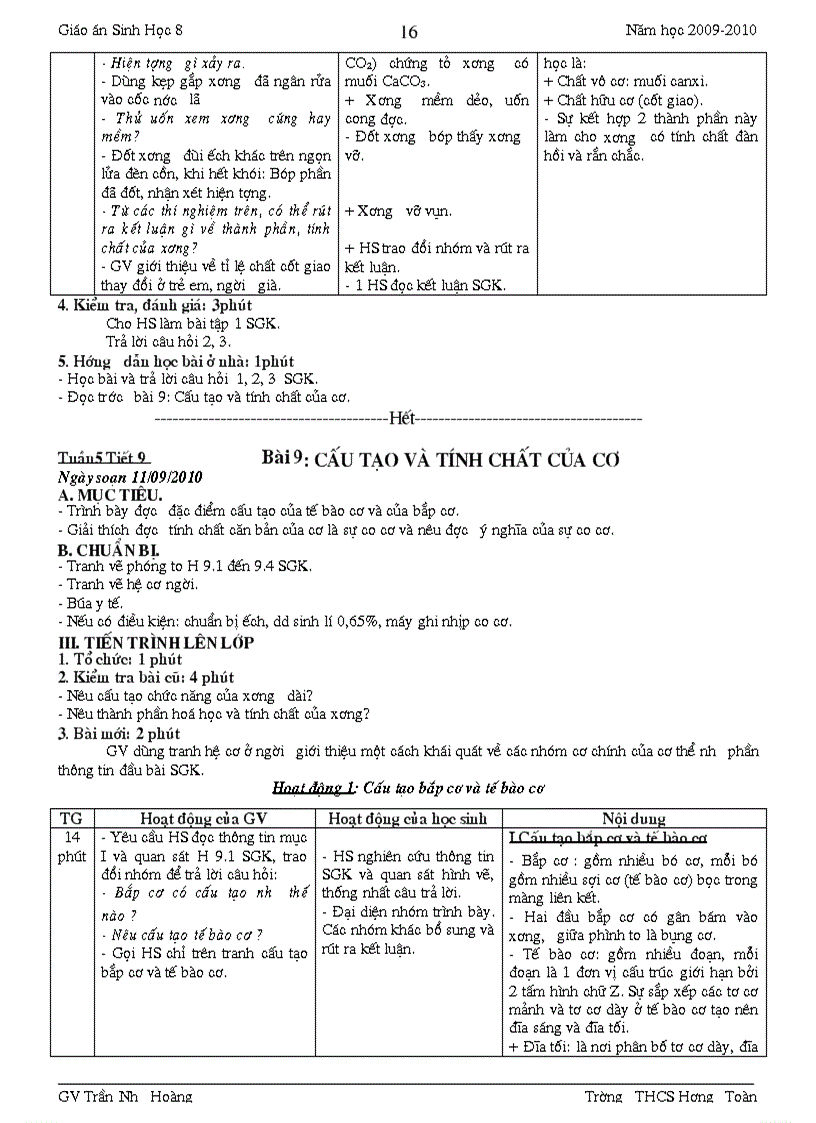 image for page Giao an sinh8 4cot