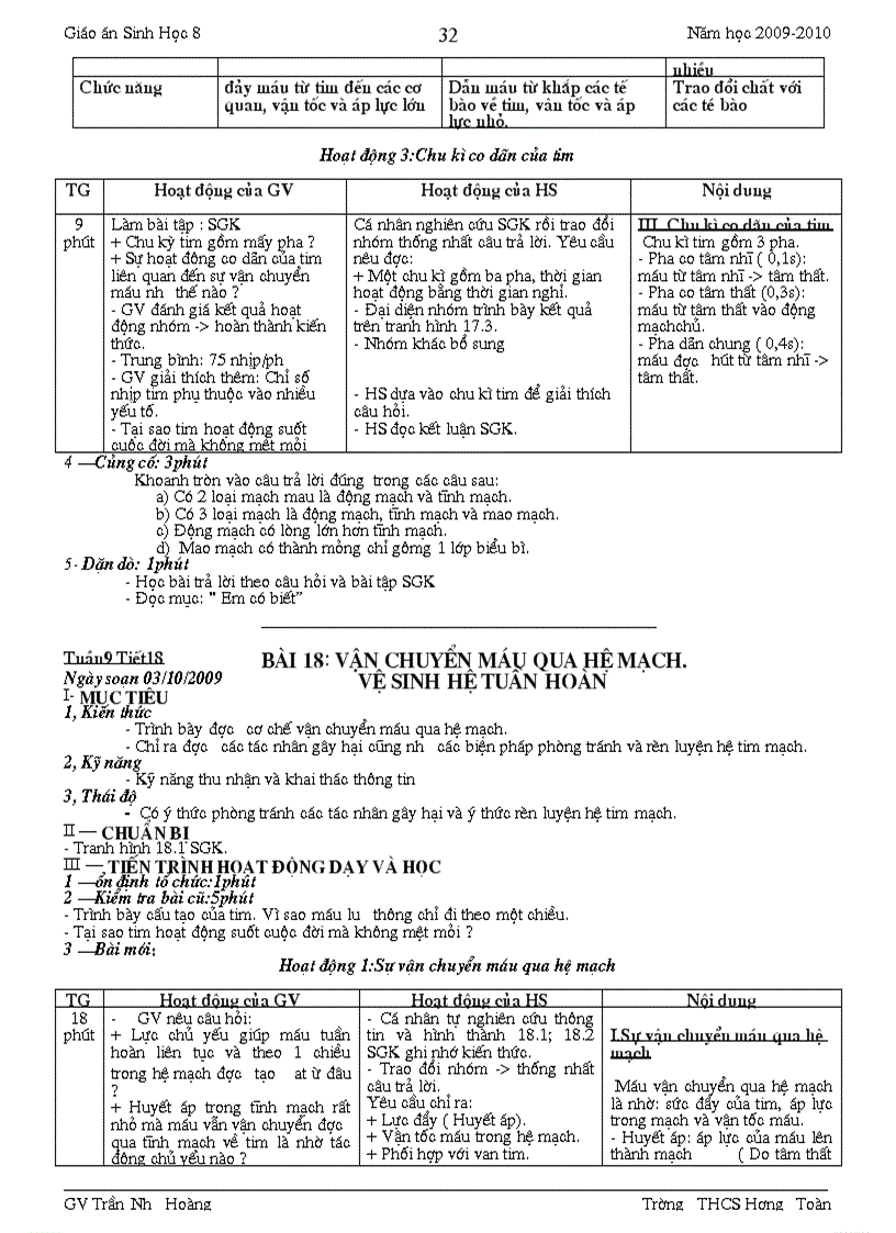 image for page Giao an sinh8 4cot