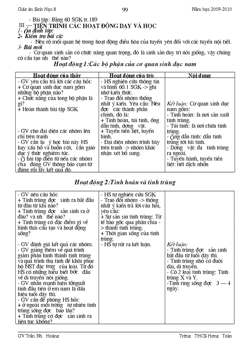 image for page Giao an sinh8 4cot