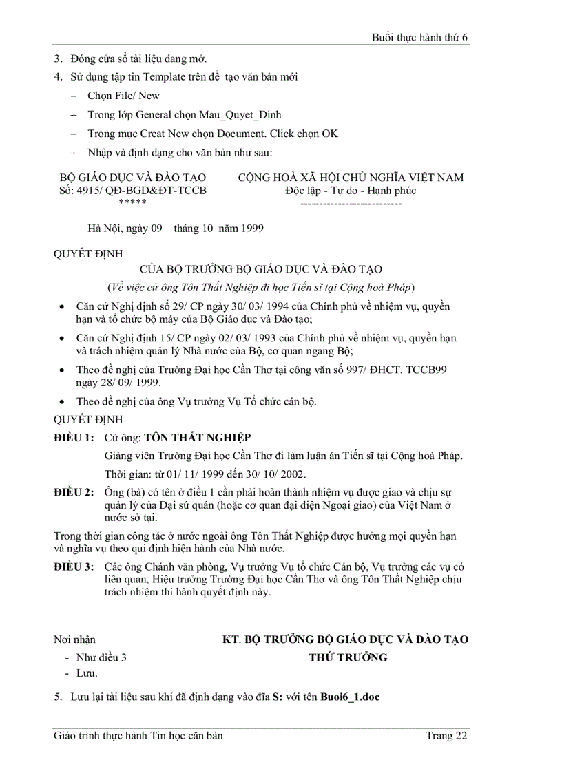 image for page Giáo trình thực hành THCB