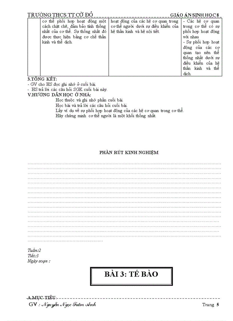 image for page Giáo án sinh học 8 08 09