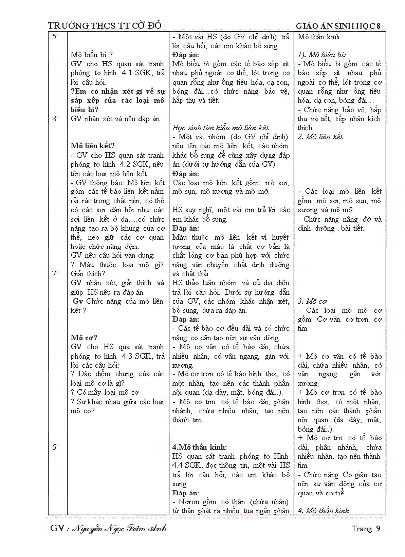 image for page Giáo án sinh học 8 08 09