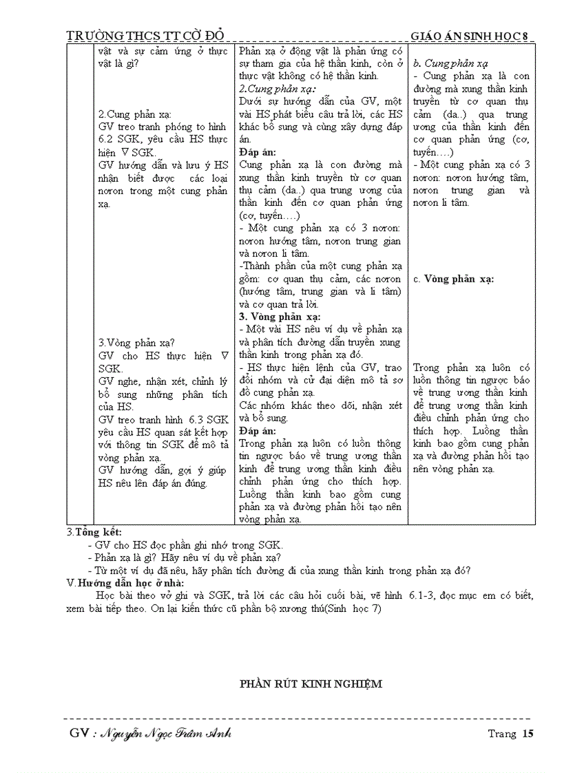 image for page Giáo án sinh học 8 08 09