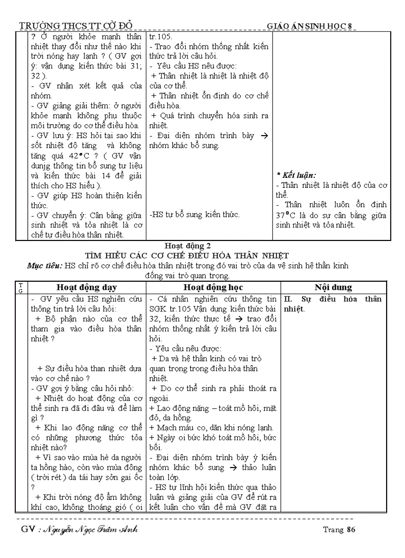 image for page Giáo án sinh học 8 08 09