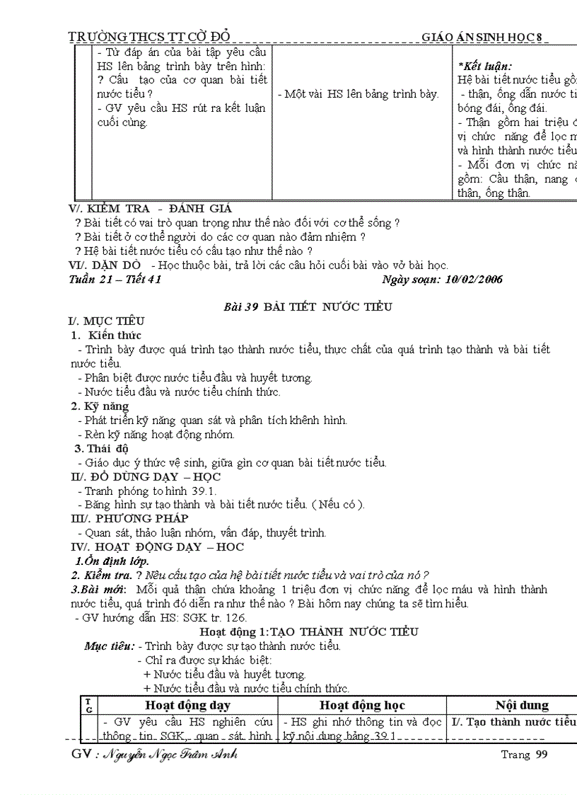 image for page Giáo án sinh học 8 08 09