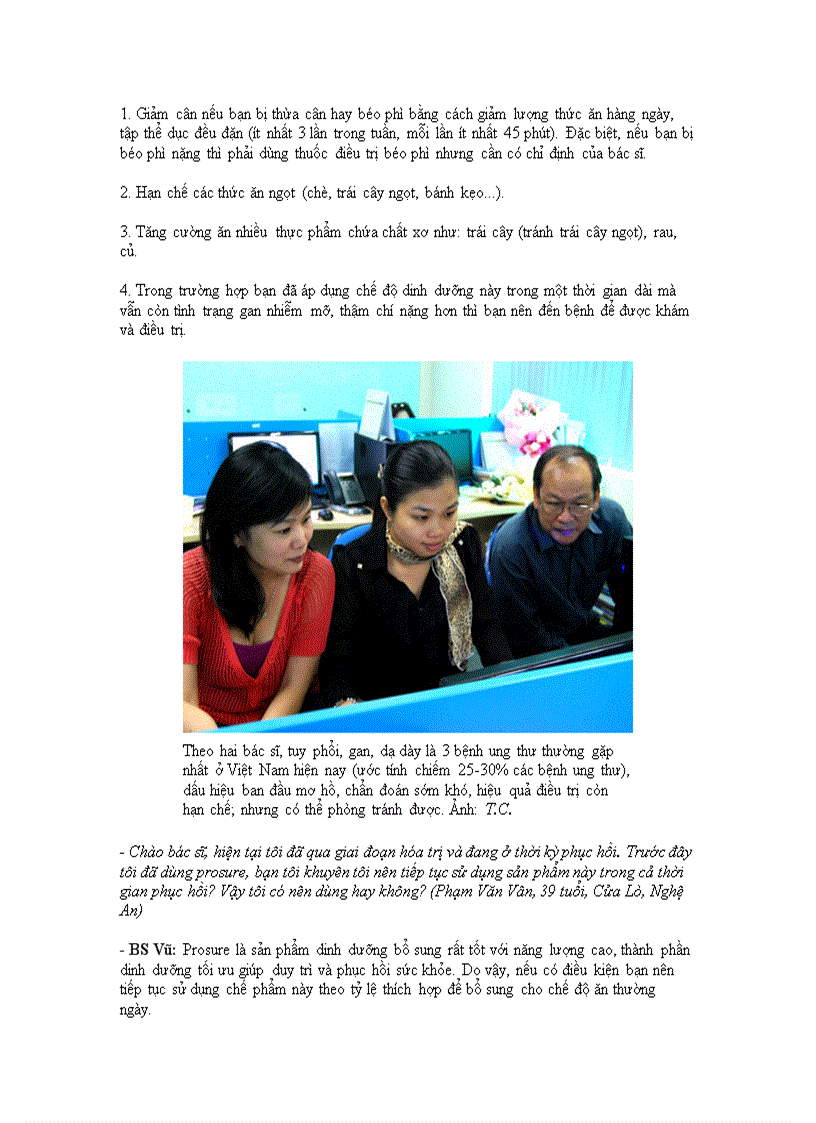 image for page Hỏi Đáp về triệu chứng Bệnh Ung Thư