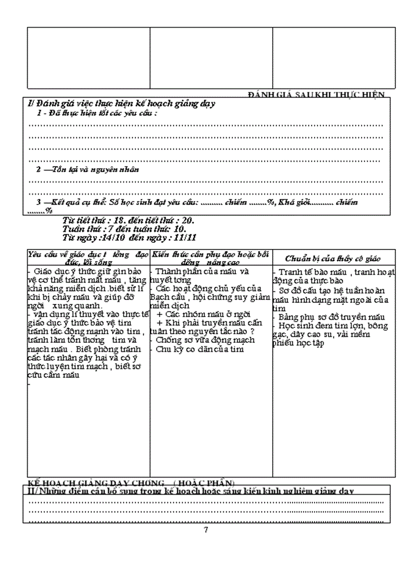 image for page Ke hoach bo mon sinh hoc lop 8