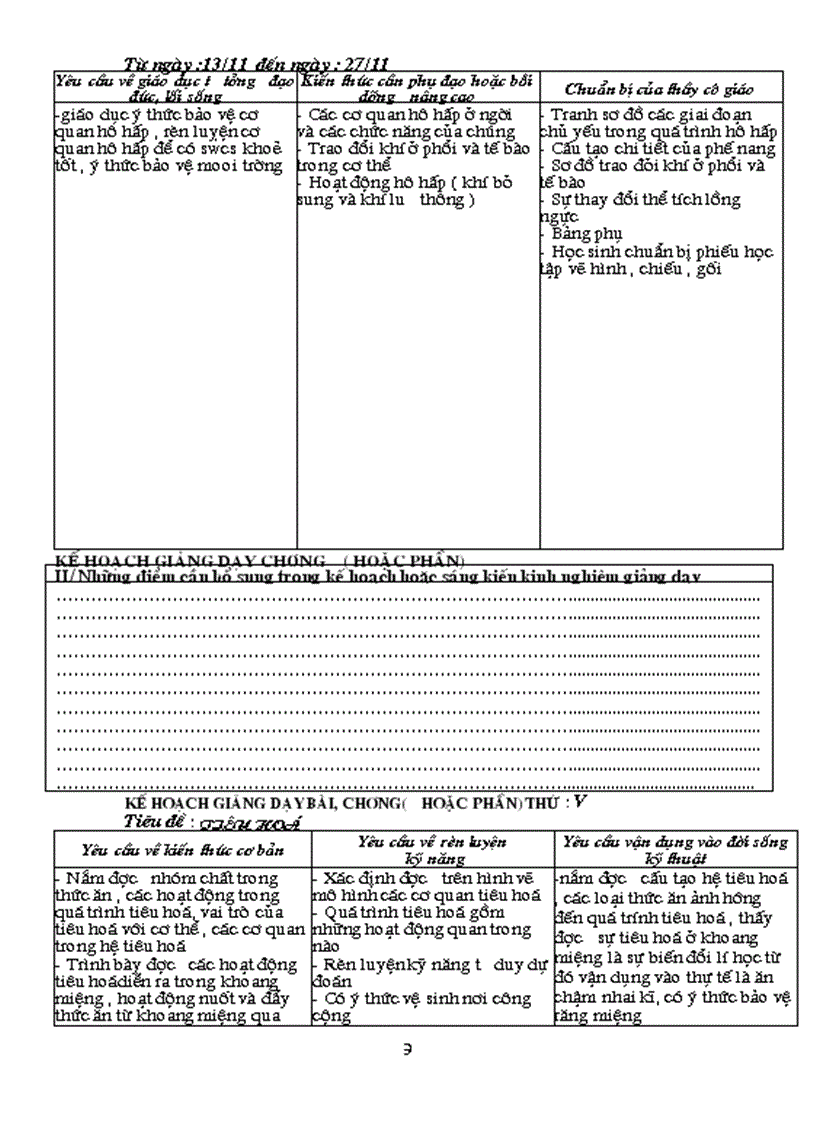 image for page Ke hoach bo mon sinh hoc lop 8