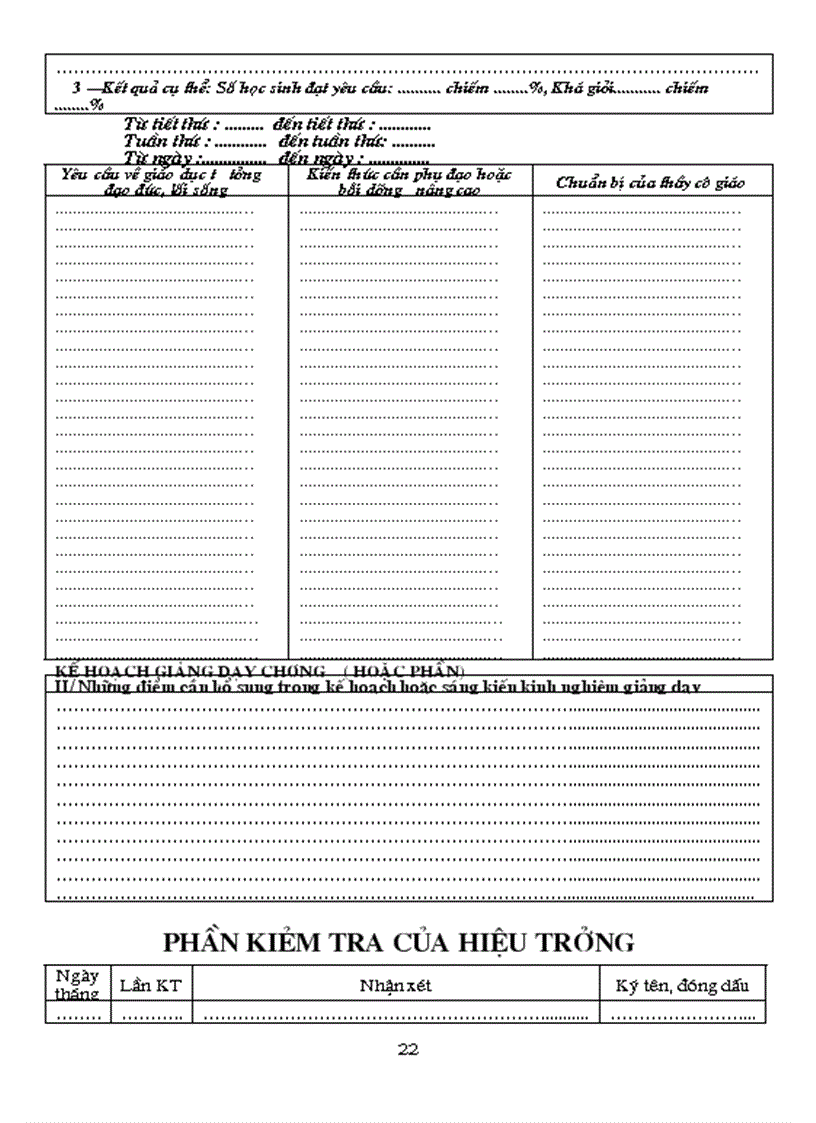 image for page Ke hoach bo mon sinh hoc lop 8