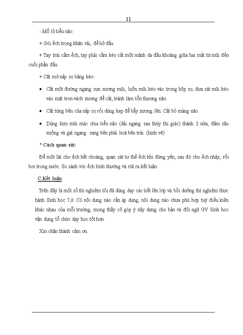 image for page Một số thí nghiệm về ếch