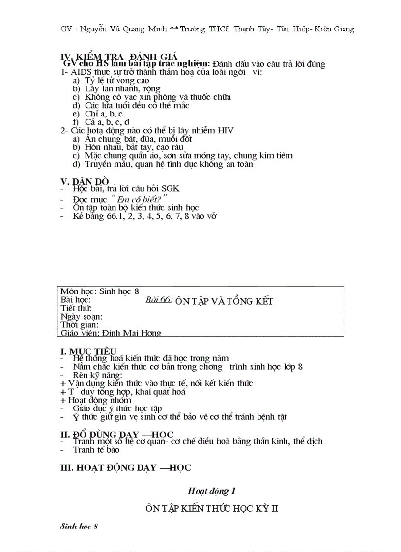 image for page Sinh Hoc 8 full 3 cot