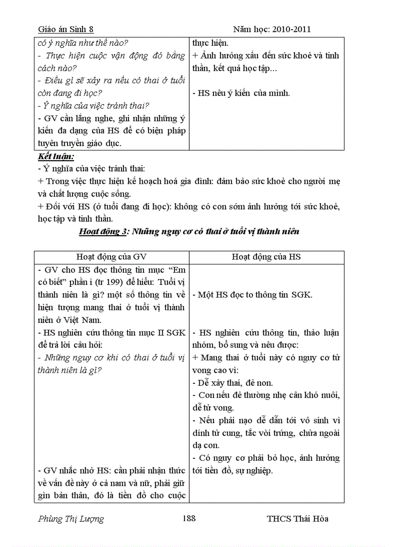 image for page Sinh 8 soạn theo chương trình giảm tải 2012