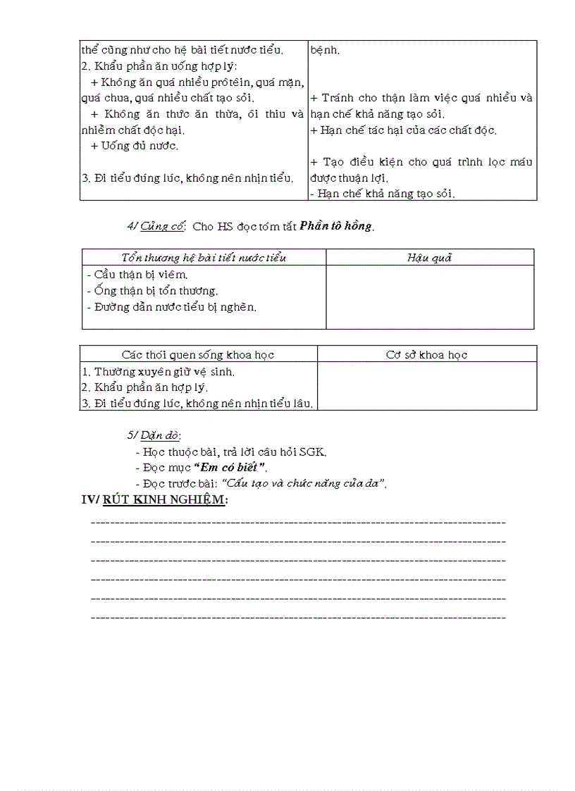 image for page Sinh 8 tiết 38 43