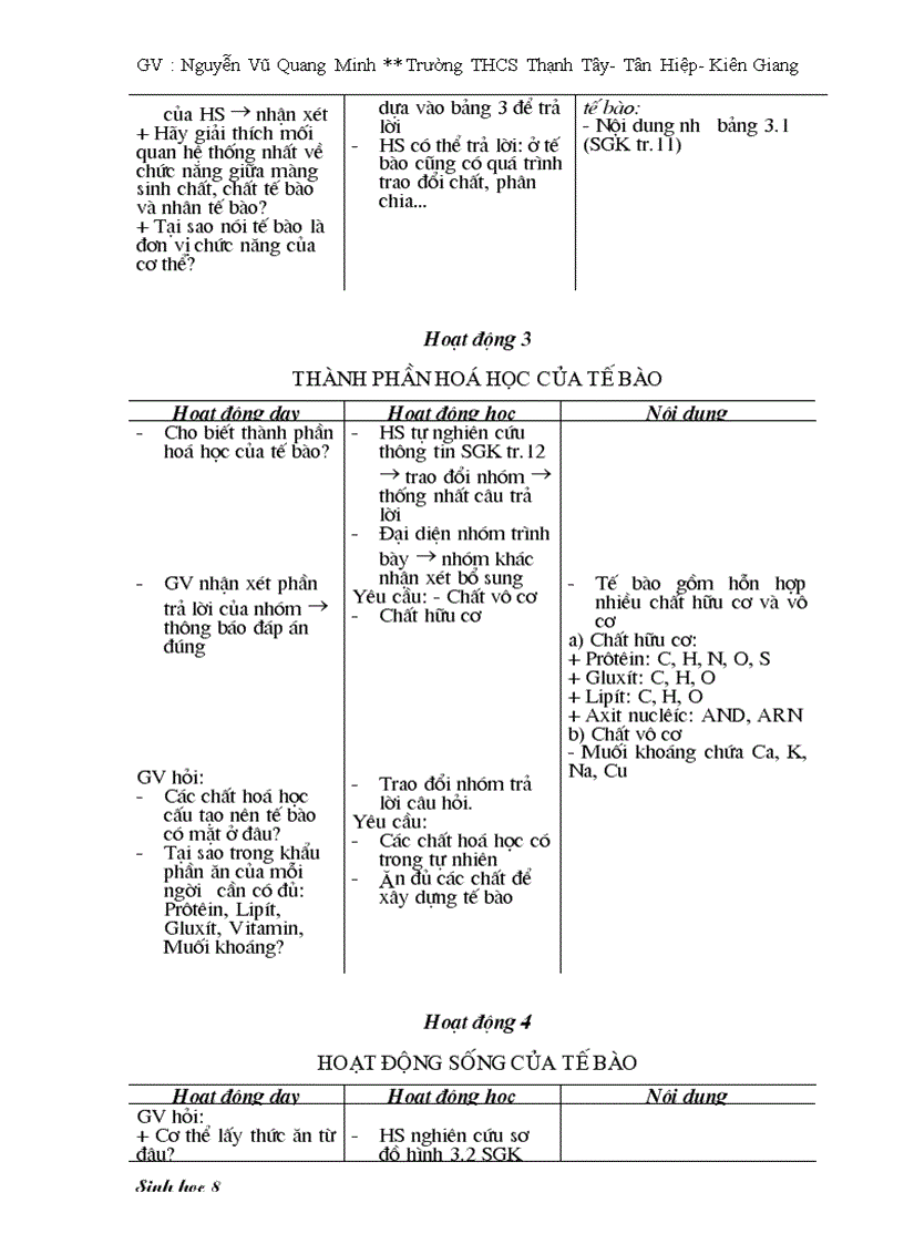 image for page Sinh Hoc 8 full 3 cot 1