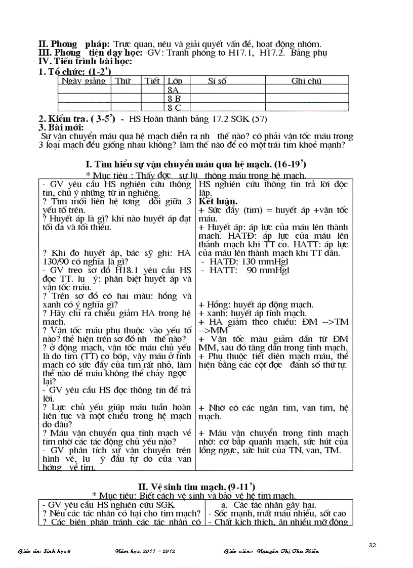 image for page Sinh hoc 8 theo chuan kien thuc moi ki I