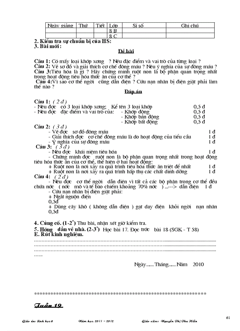 image for page Sinh hoc 8 theo chuan kien thuc moi ki I