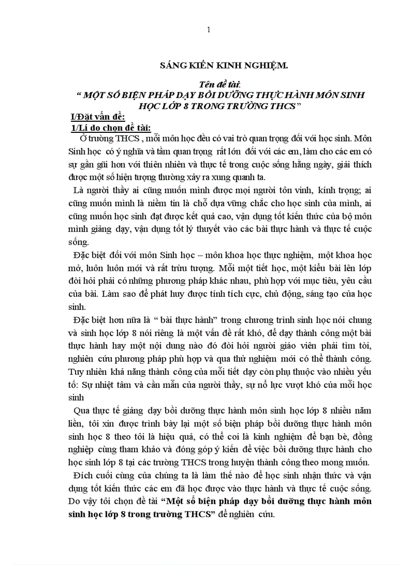 image for page SKKN bồi dưỡng thực hành sinh học 8