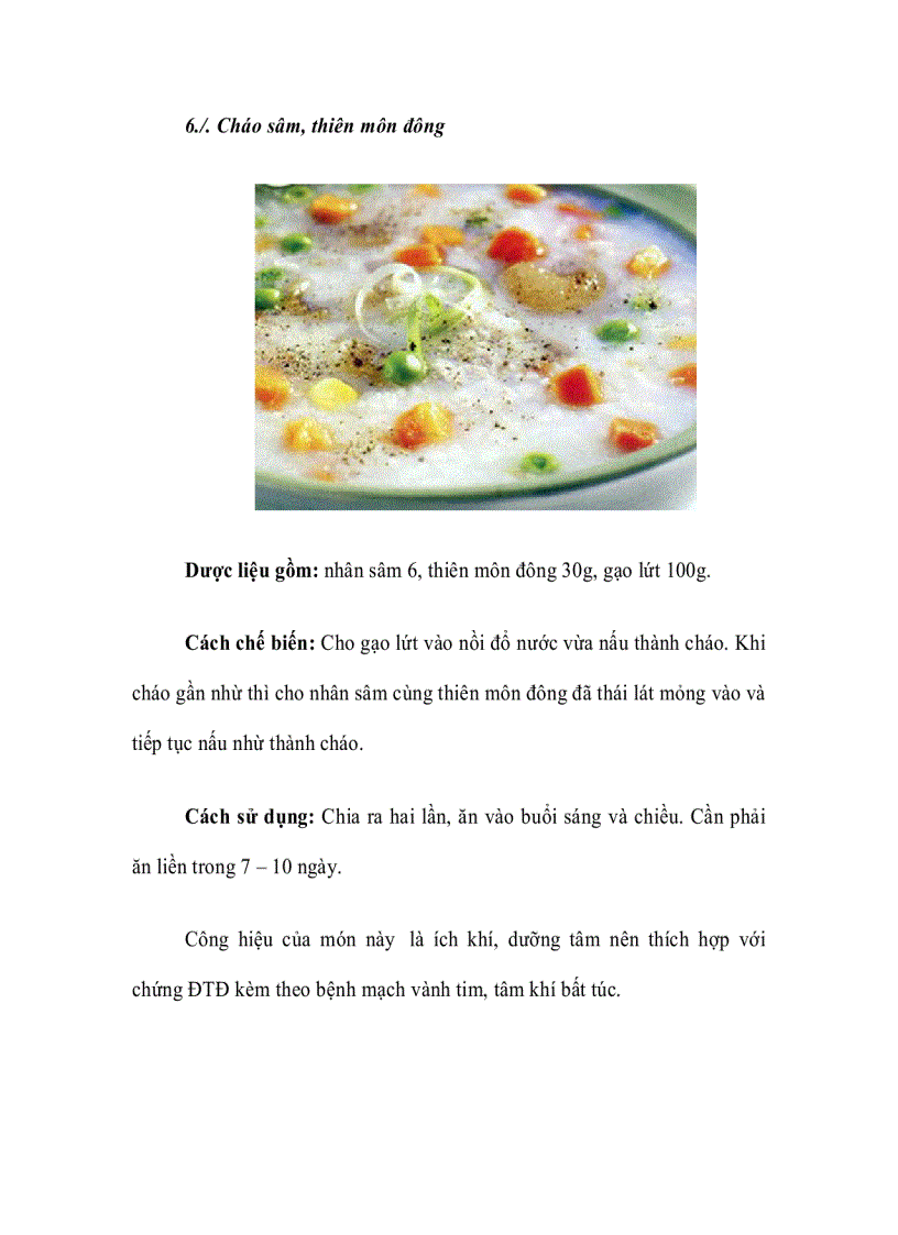 image for page 10 món ăn trị bệnh đái tháo đường