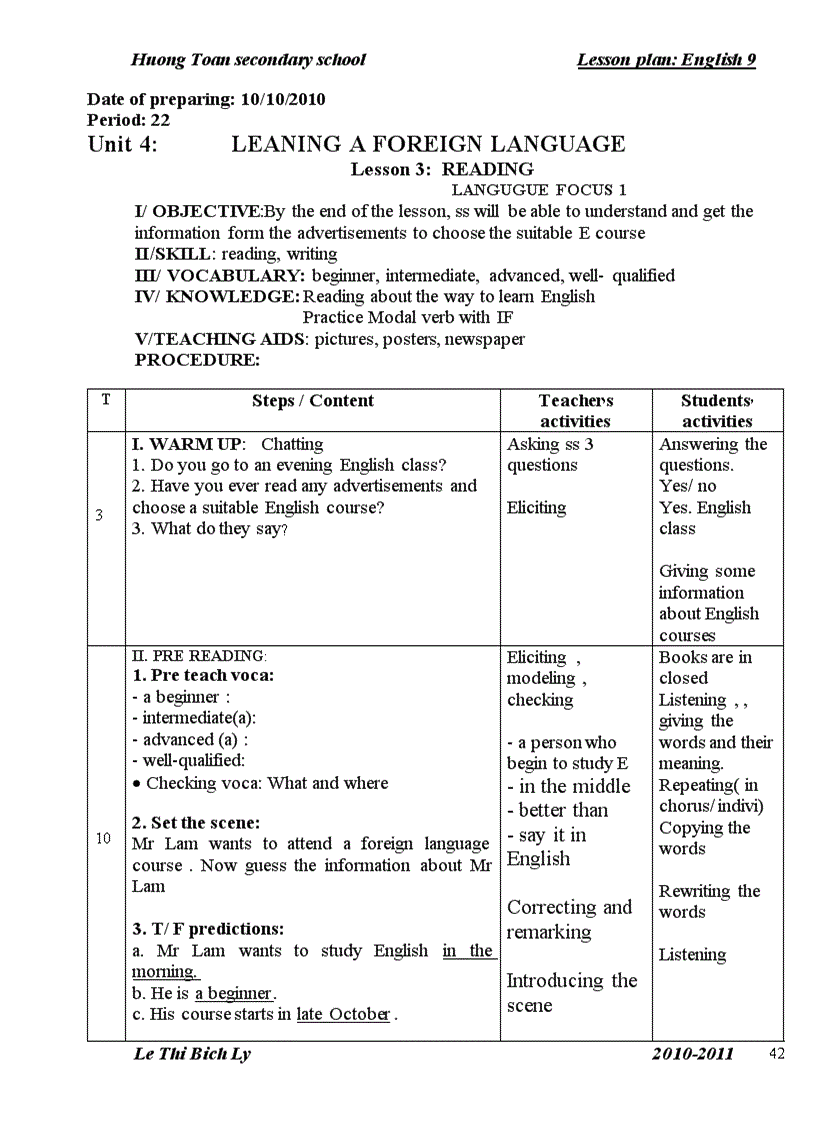 image for page Anh9 Unit 4