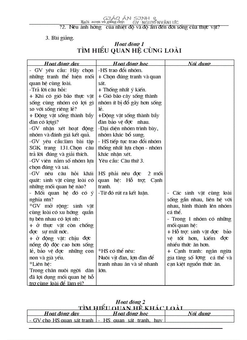 image for page Bai 44 Anh huong lan nhau giua cac sinh vat