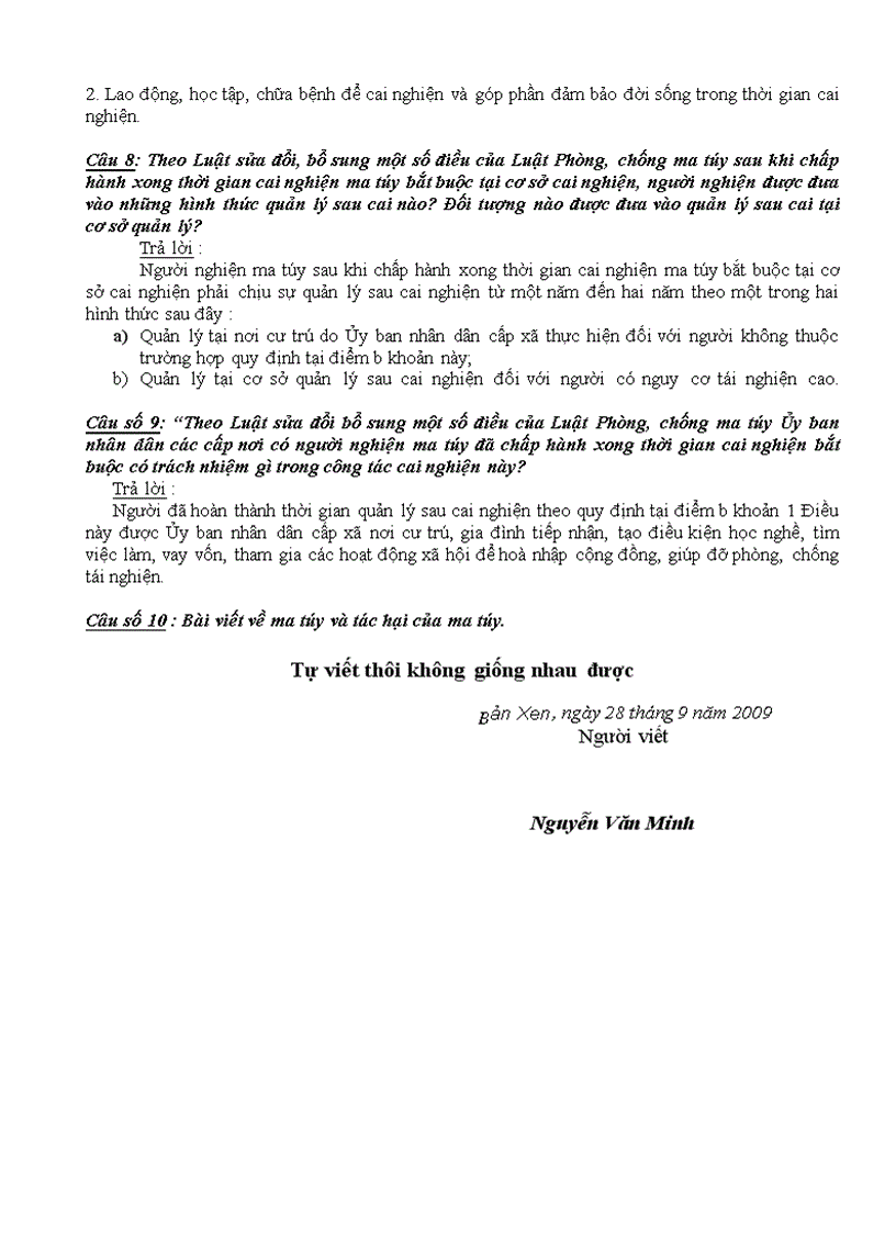 image for page Bài dự thi tìm hiểu luật phòng chống ma túy