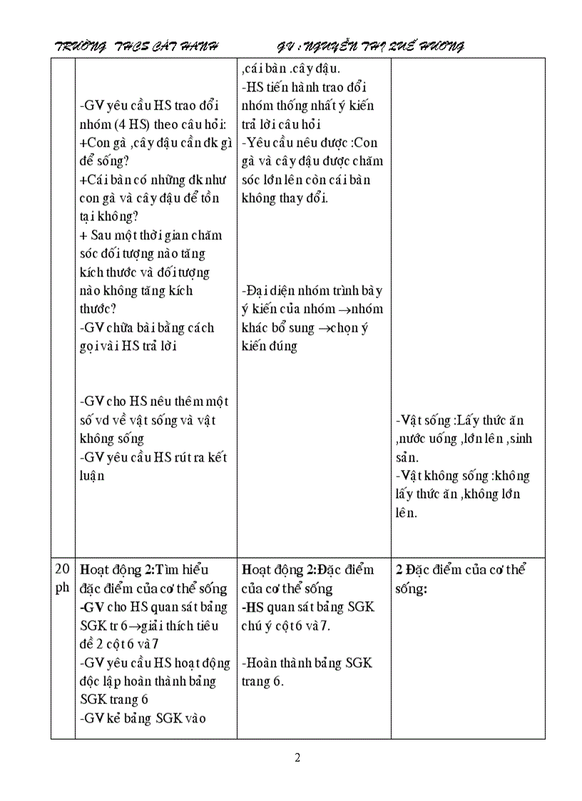 image for page Bài giảng sinh học 6 bài 5