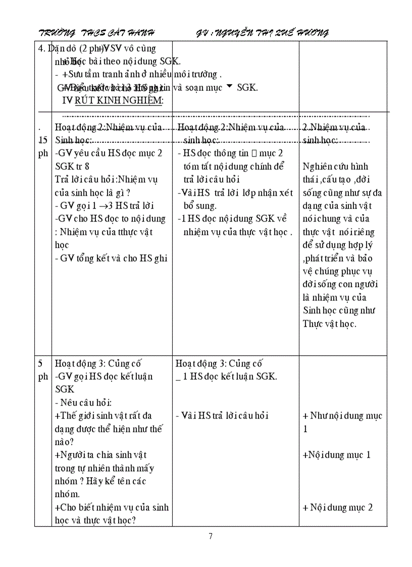 image for page Bài giảng sinh học 6 bài 5