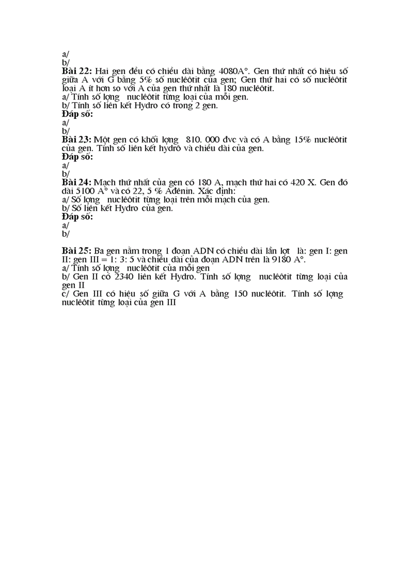 image for page Bài tập ADN