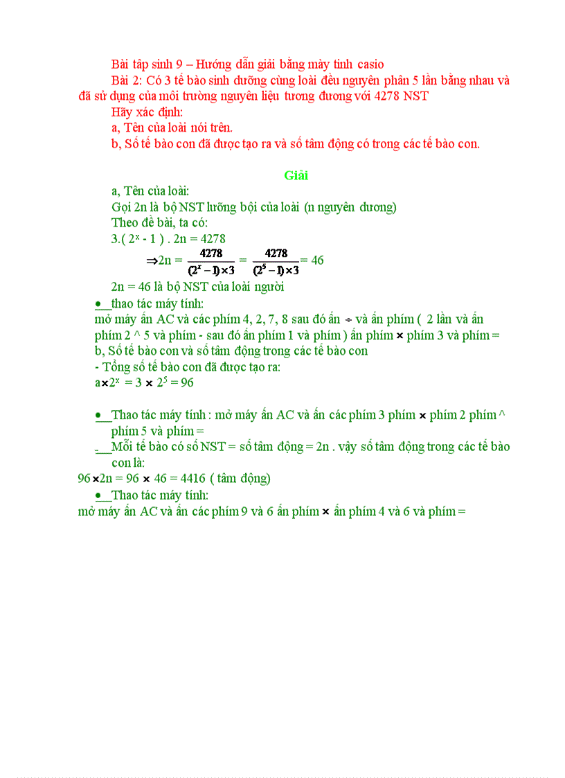 image for page Bài tập sinh 9 hướng dẫn giải bằng máy tính cáio