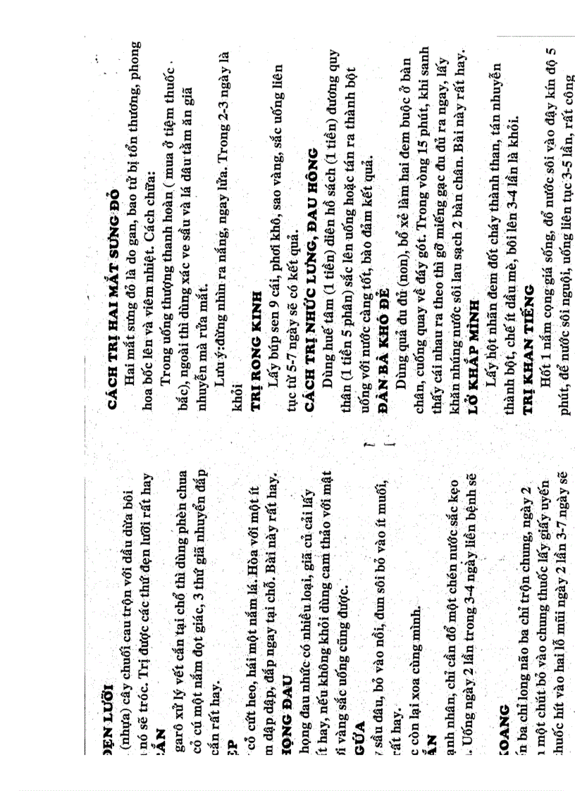 image for page Bài thuốc chữa bệnh dân gian hay