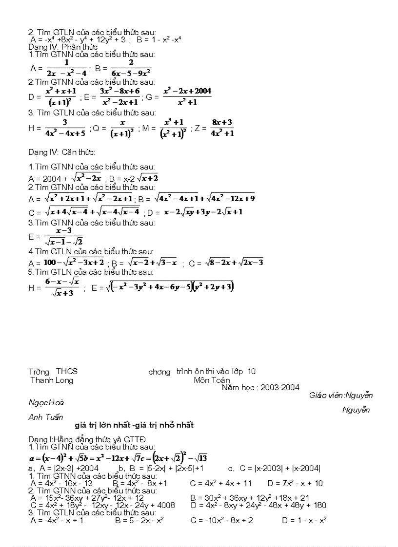 image for page Bộ đề thi vào THPT 3