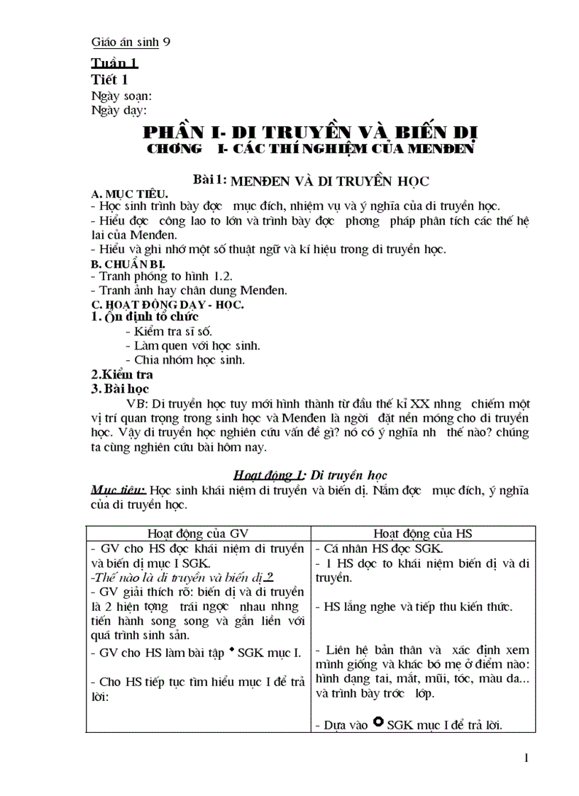 image for page Bộ ga sinh 9