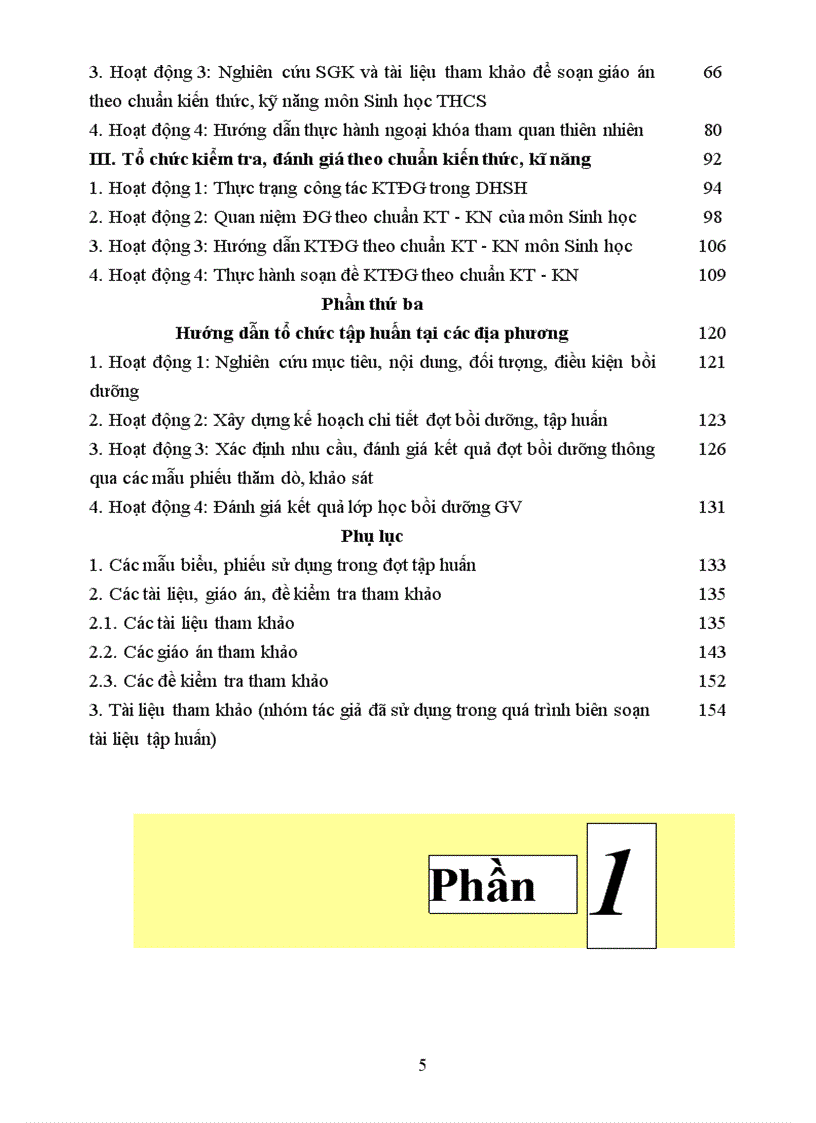 image for page Bồi dưỡng chuẩn kiến thức hè 2010 Bộ giáo dục
